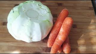 SALADE AVEC DU CHOUX 🥬/SIMPLE ET RAPIDE#shorts