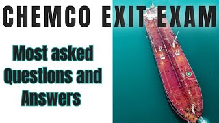 C H E M C O / DG E learning questions and answers / chemco exit exam  2023 questions and answers