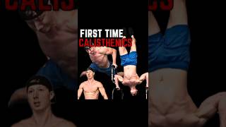 Personal Trainer Tries Calisthenics #calisthenics #fitness #gym #workout #firsttime