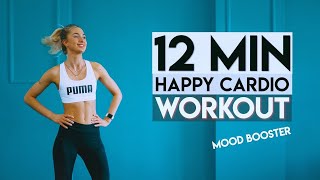 12 MIN HAPPY CARDIO WORKOUT/ Mood Booster / Gigi De Lacroix