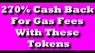 270% Back In Gas Fees Daily By Gas Farming These Tokens $10,000 Gas Fees GasGains, Ethanol, UNDG