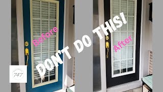 DIY Door Painting Tips & What Not to Do