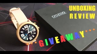 OOZOO smartwatch  Q00324 💥💥💥 GIVEAWAY 💥💥💥  - UNBOXING/REVIEW