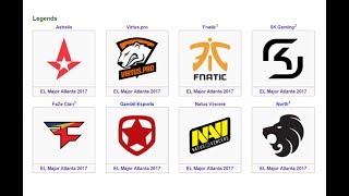 PGL Krakow Major 2017- 8 Legends