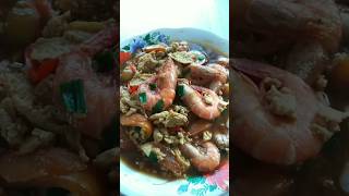 Stir-Fried Tomato and Scrambled Eggs With Shrimp #shorts#youtubeshortsvideo#youtuberpemula