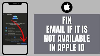 How to Fix Email Unavailability in Apple ID | Resolve Email Errors 2024