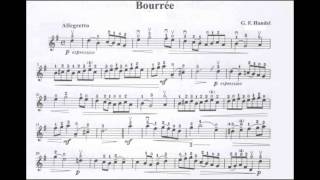 [Piano Accompany] Bourree (100% Tempo)