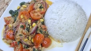 this recipe is so delicious that everyone wants more | easy, quick | tuna, vegetables with rice | 🩷💖