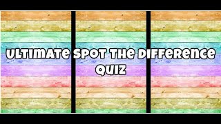 Ultimate Spot The Difference Quiz Answers | Ultimate Spot The Difference Quizdiva Answer | Quiz diva