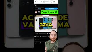 VAZOU IPHONE 16 - CORES LINDAS, SQN? #itechnolando #iphone16leaks #iphone16 #vazou #viralvideo