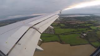 ==✈ Aer Lingus | Airbus A320 | Morning Landing at Dublin ✈