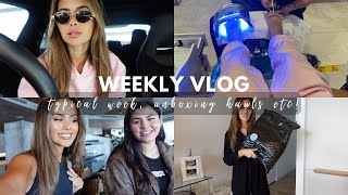 WEEKLY VLOG | Unboxing Hauls, Making Dinner, New Jewellery Stand etc!