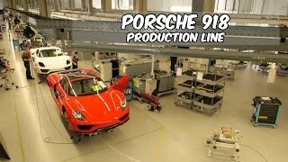 Porsche 918 Spyder Production line - Assembly