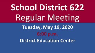 May 19 School Board Regular Meeting