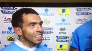 Carlos tevez funny interview