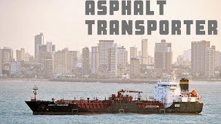 Работа на танкере Asphalt Transporter часть 1