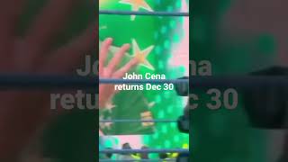 Liv Morgan shows her love for John Cena off air....John Cena set to return December 30 on smackdown