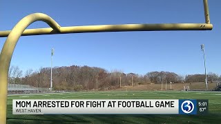 Mom, 8 high schoolers arrested after massive fight at high school football game