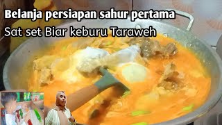 Belanja Buat saur // sat set Masak Biar Bisa ikut Taraweh,, keseruan Menjelang Ramadhan