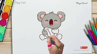 Happ Koala Plays Rugby | Fun and Drawing Video for Kids