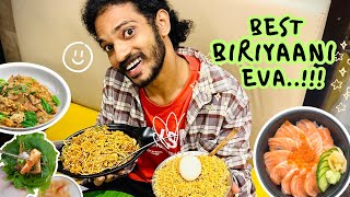 അടച്ച കട തുറപ്പിച്ച് BIRIYAANI കഴിച്ച കഥ | Best Tamil Nadu style Biriyaani evaaa...!!! | AASIFE TVM