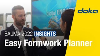 Easy Formwork Planner - Doka bauma 2022 insights