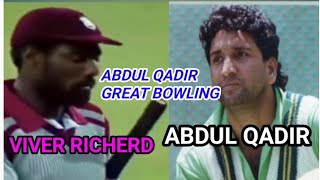 Pakistan vs West Indies highlights match 1982  great bowling Abdul Qadir #lover #cricket