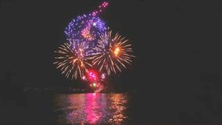 Feuerwerk Morges (Lausanne - Genfer See)