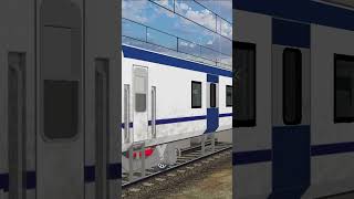 20608 Mysuru MGR Chennai Central Vande Bharat Express Overtake Amrit Bharat Express #shorts