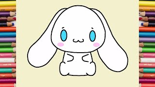 Cinnamoroll | How to Draw Cinnamoroll | Draw Cinnamoroll | Sanrio