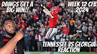 Reaction To #7 Tennessee vs #12 Georgia | Week 12 | College Football Highlights