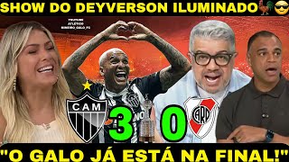 ATLÉTICO 3X0 RIVER PLATE | DEYVERSON É SELEÇÃO?, GALO VAI JOGAR DOIS MUNDIAIS