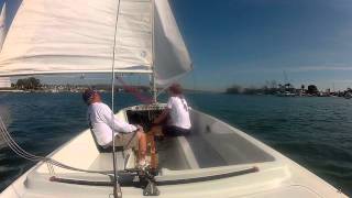 Schock Harbor20 Daysailer Downwind Light Air 2012