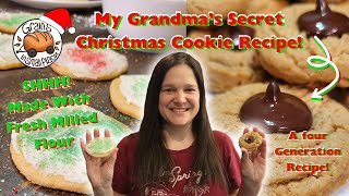 My Grandma's SECRET Christmas Cut - Out Cookies! Bonus Cookie Recipe!