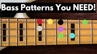 ESSENTIAL Bass Patterns Every Bassist Should Know