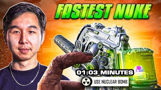 I DROPPED THE FASTEST NUKE IN CODM (1 MINUTE AND 3 SECONDS)