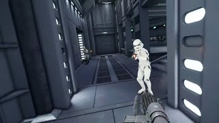 Star Wars Dark Forces - Early gameplay [PCVR]