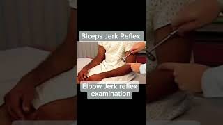 Biceps Jerk or Elbow Reflex #trendingshorts#trending#shorts#shortfeed#viralvideo#shortvideo#reflexão