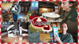 VLOGMAS #23 | Ostatnie zakupy przed świętami | Piekę sernik