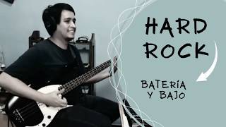 Base de Hard Rock - Líneas de bajo eléctrico - Libro Cuatro Cuerdas de Gustavo Gregorio.