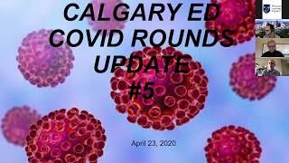 Apr 23, 2020 Calgary EM Dept COVID Update