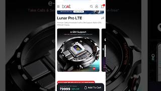 Boat lunar pro vs firebolt LTE android smartwatch ||