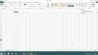 Rename a worksheet in Excel 2013