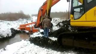 Трудовые будни экскаваторщиков Labor days of excavators