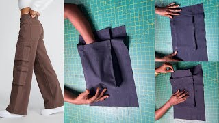 HOW TO MAKE A CARGO POCKET