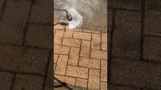 *Extremely* satisfying driveway cleaning #asmr#satisfying#dirty#transformation#construction#water