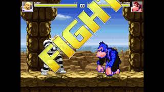 Cody vs Donkey Kong. MUGEN