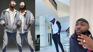 davido react as mr p-psquare share more evidence about winning song's and  rudeboy called th!ef