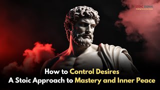 How to Control Desires A Stoic Approach to Mastery and Inner Peace || Stoic Signal