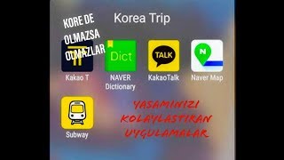 Kore De Hayat Kurtaran Uygulamalar - Some Phone Apps You Need for Korea - Kakao Bus Subway Map